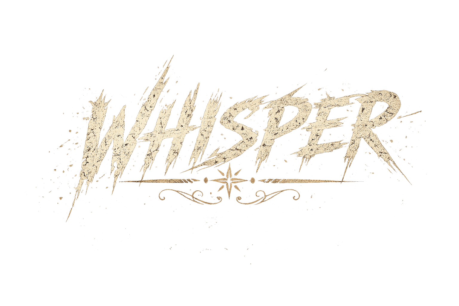 Whisper wordmark